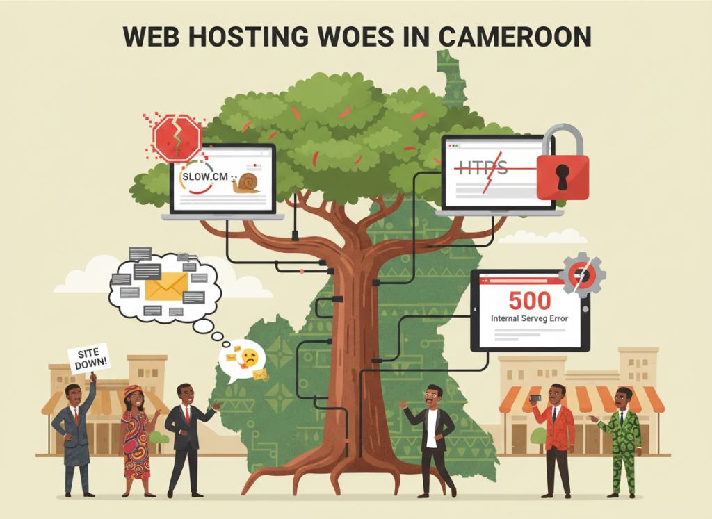 Common Web Hosting Problems in Cameroon